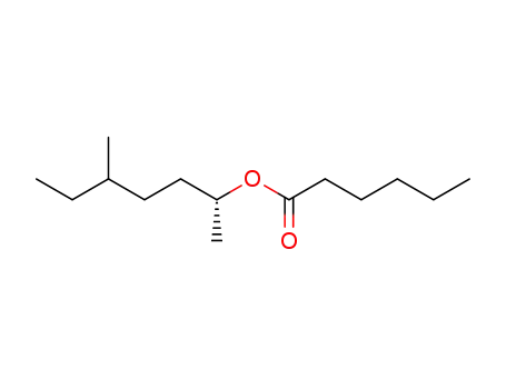 Hexanoic acid (R)-1,4-dimethyl-hexyl ester
