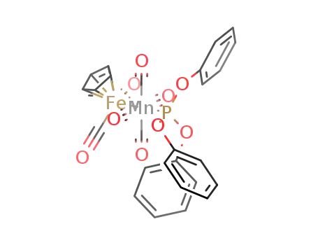 (C<sub>5</sub>H<sub>5</sub>)Fe(CO)2Mn(CO)4(P(OC<sub>6</sub>H<sub>5</sub>)3)