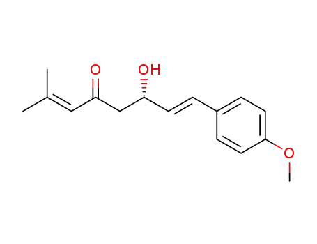 2,7-Octadien-4-one, 6-hydroxy-8-(4-methoxyphenyl)-2-methyl-, (6S,7E)-