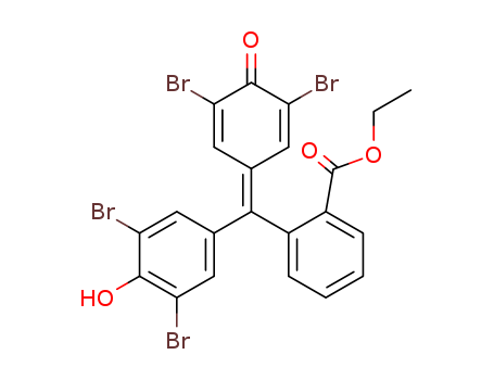 Benzoic acid,2-[(3,5-dibromo-4-hydroxyphenyl)(3,5-dibromo-4-oxo-2,5-cyclohexadien-1-ylidene)methyl]-,ethyl ester cas  1176-74-5