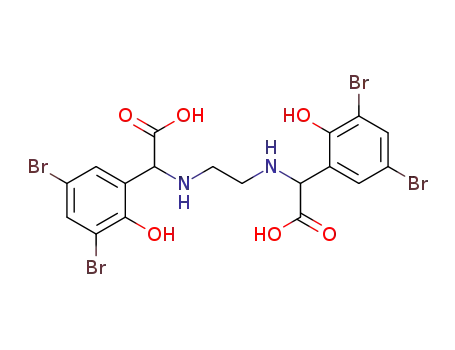 tetrabromo N,N'-ethylenebis<2-(o-hydroxyphenyl)glycines>