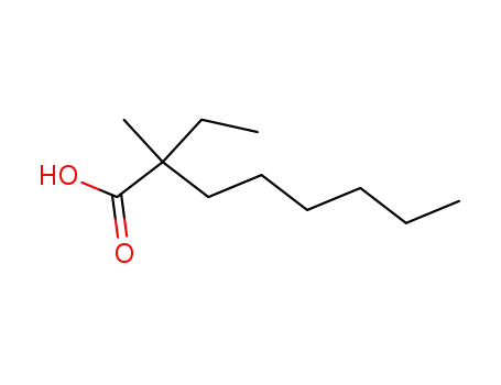 Molecular Structure of 31199-56-1 (2-ETHYL-2-METHYLOCTANOIC ACID)