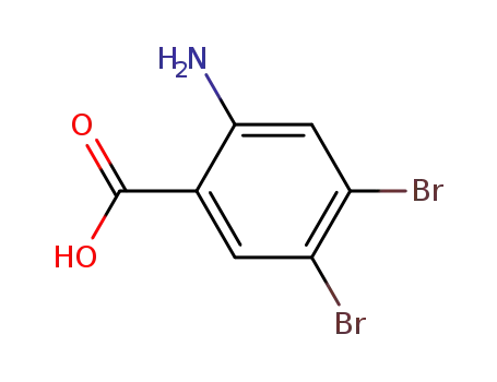 Molecular Structure of 75057-62-4 (2-AMINO-4,5-DIBROMOBENZOIC ACID)