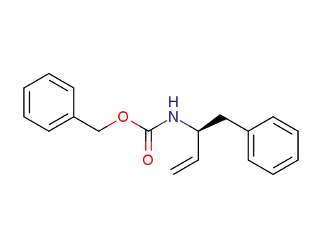 Carbamic acid, [(1S)-1-(phenylmethyl)-2-propenyl]-, phenylmethyl ester