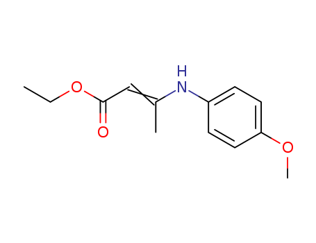 2-Butenoicacid, 3-[(4-methoxyphenyl)amino]-, ethyl ester cas  33240-23-2