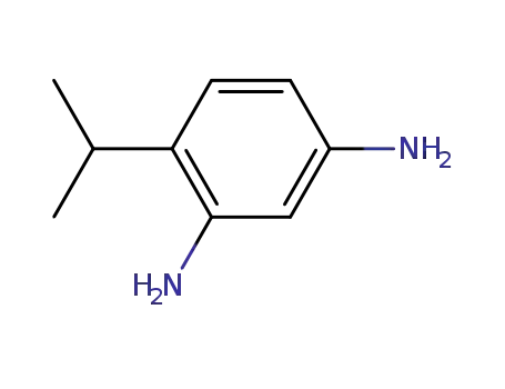 Molecular Structure of 14235-45-1 (4-isopropyl-m-phenylenediamine)
