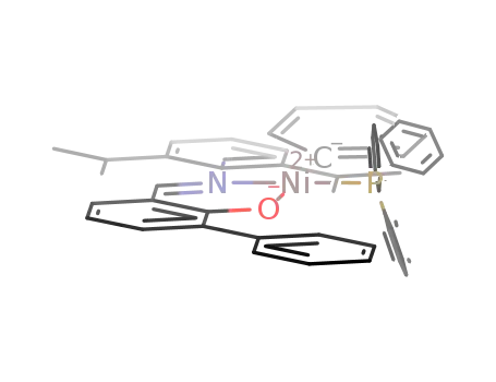 (6-phenyl-2-((2,6-diisopropylphenyl)iminomethyl)phenoxide)Ni(Ph)(PPh<sub>3</sub>)