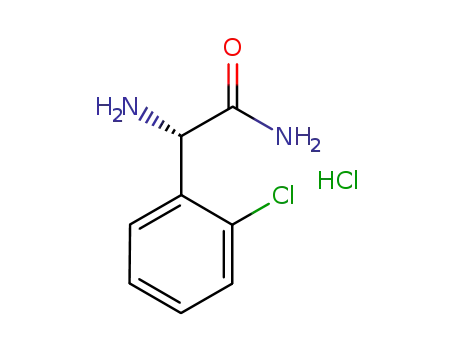 (S)-2-(2-chlorophenyl)glycinamide hydrochloride