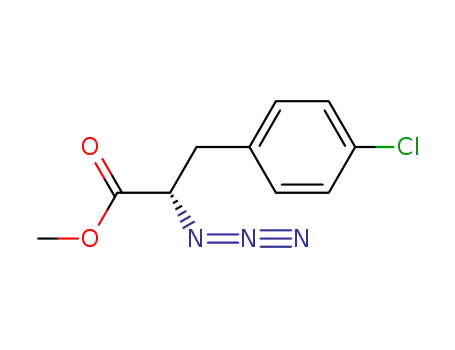 (2S)-2-azido-3-(4-chlorophenyl)propionic acid methyl ester