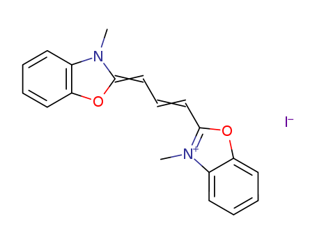 Benzoxazolium,3-methyl-2-[3-(3-methyl-2(3H)-benzoxazolylidene)-1-propen-1-yl]-, iodide (1:1)