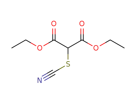 Molecular Structure of 55602-07-8 (diethyl 2-thiocyanatomalonate)