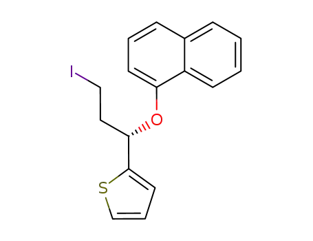 S-3-iodo-1-(2-thienyl)-1-(1-naphthalenyloxy)propane