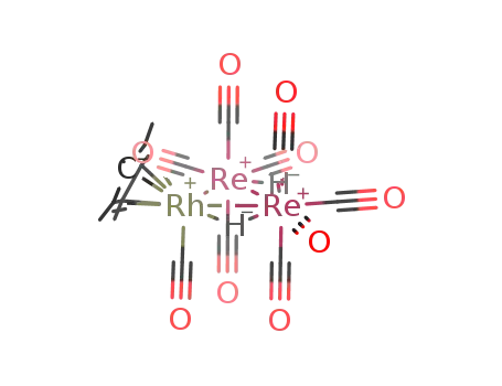 H<sub>2</sub>RhRe<sub>2</sub>Cp*(CO)9