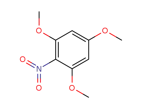 Molecular Structure of 14227-18-0 (1,3,5-Trimethoxy-2-nitrobenzene)