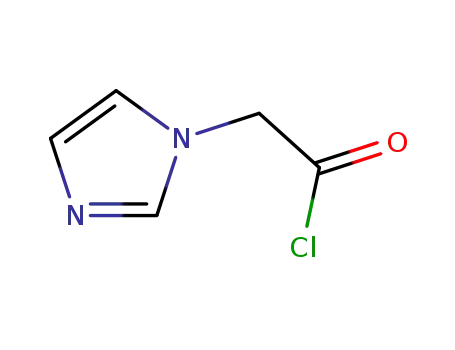 Molecular Structure of 160975-66-6 (imidazol-1-yl-acetyl chloride)