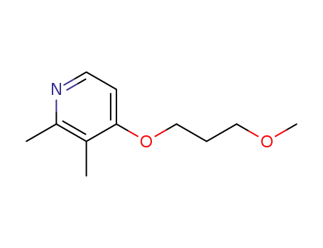 Molecular Structure of 1080503-70-3 (2,3-dimethyl-4-(3-methoxy-propoxy)pyridine)