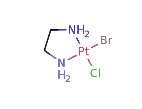 Platinum, bromochloro(1, 2-ethanediamine-N,N)-, (SP-4-3)- cas  52269-75-7