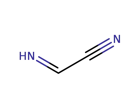 Molecular Structure of 34892-77-8 (Acetonitrile, imino-, (Z)-)