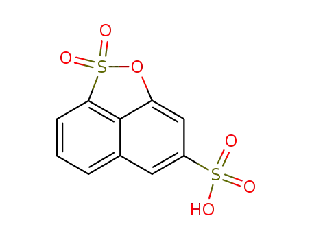 2,2-dioxo-2λ<sup>6</sup>-naphth[1,8-<i>cd</i>][1,2]oxathiol-7-sulfonic acid