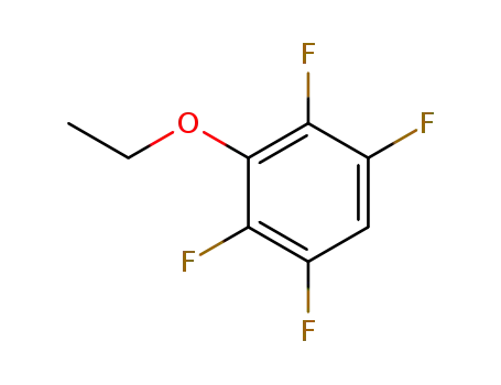 Molecular Structure of 42099-81-0 (Benzene, 3-ethoxy-1,2,4,5-tetrafluoro-)