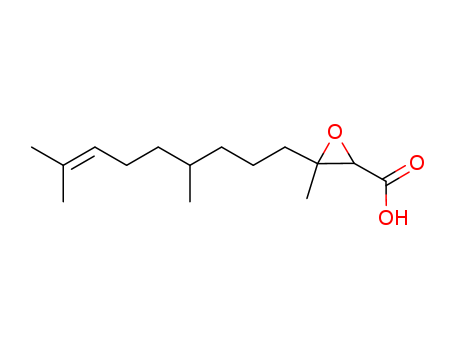 2-Oxiranecarboxylicacid, 3-(4,8-dimethyl-7-nonen-1-yl)-3-methyl-