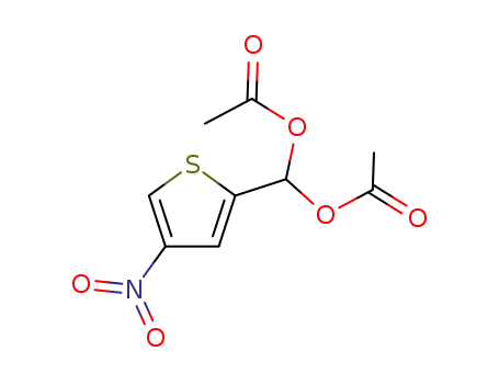 (acetyloxy){4-nitro-2-thienyl}methyl acetate