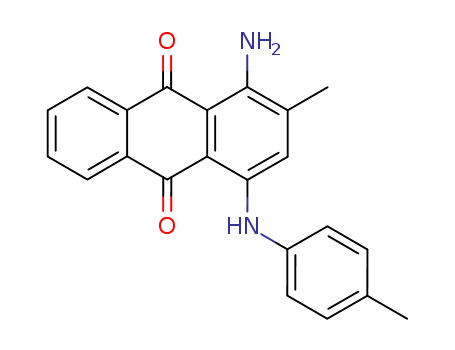 1-amino-2-methyl-4-[(4-methylphenyl)amino]anthraquinone