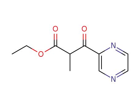 α-メチル-β-オキソピラジンプロパン酸エチル