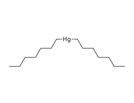 Molecular Structure of 51622-02-7 (diheptylmercury)