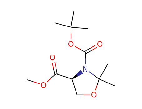 Methyl (S)-(-)-3-Boc-2,2-dimethyl-4-oxazolidinecarboxylate cas  108149-60-6