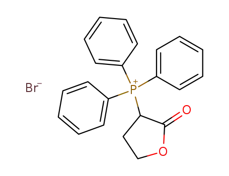 (2-Oxooxolan-3-yl)(triphenyl)phosphanium bromide