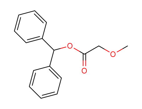 Molecular Structure of 1533457-98-5 (benzhydryl 2-methoxyacetate)