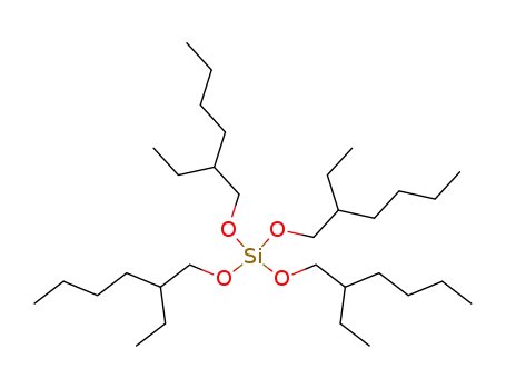 Molecular Structure of 115-82-2 (TETRAKIS(2-ETHYLHEXOXY)SILANE)