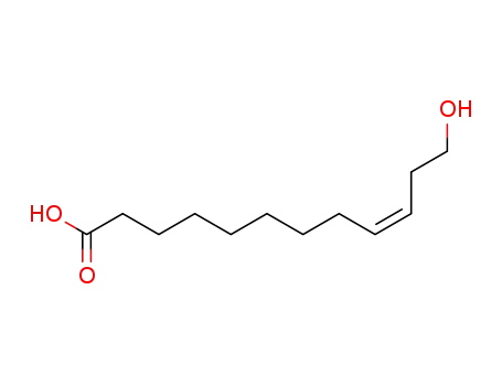 12-Hydroxydodec-9-enoic acid