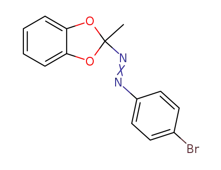 (4-Bromo-phenyl)-(2-methyl-benzo[1,3]dioxol-2-yl)-diazene