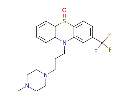 Molecular Structure of 1549-88-8 (trifluoperazine sulfoxide)