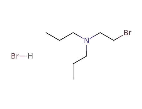 Molecular Structure of 22511-39-3 (2-dipropylaminoethyl bromide hydrobromide)
