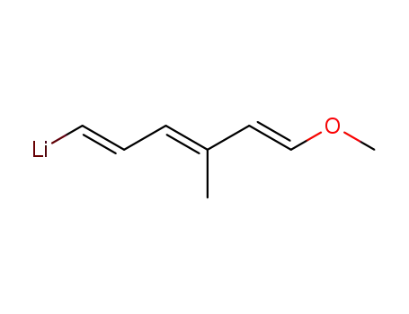 lithio-6 methyl-3 methoxy-1 hexatriene-1,3,5