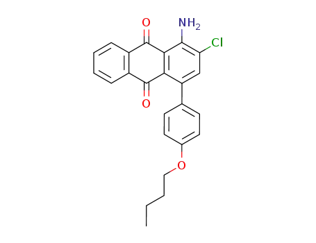 1-Amino-4-(4-butoxy-phenyl)-2-chloro-anthraquinone