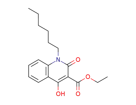 1-hexyl-3-ethoxycarbonyl-4-hydroxy-2(1H)-quinolinone
