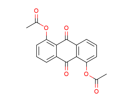 9,10-Anthracenedione, 1,5-bis(acetyloxy)-