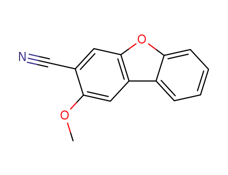 2-Methoxydibenzo[b,d]furan-3-carbonitrile