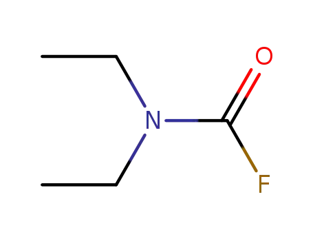 Molecular Structure of 363-83-7 (Carbamic fluoride, diethyl-)