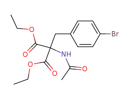 Diethyl acetamido[(4-bromophenyl)methyl]propanedioate