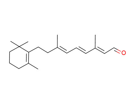 Molecular Structure of 75917-44-1 ((2E,4E,6E)-3,7-dimethyl-9-(2',6',6'-trimethylcyclohex-1'-en-1'-yl)nona-2,4,6-trienal)
