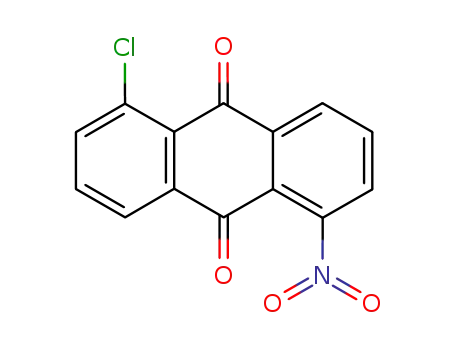Molecular Structure of 129-40-8 (1-chloro-5-nitroanthraquinone)