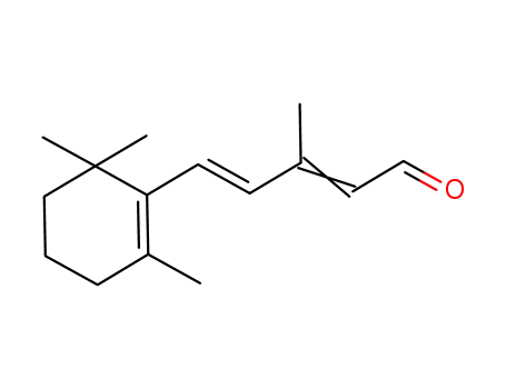 (2<i>X</i>,4<i>E</i>)-3-methyl-5-(2,6,6-trimethyl-cyclohex-1-enyl)-penta-2,4-dienal