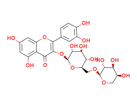 Molecular Structure of 23284-18-6 (PELTATOSIDE)
