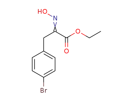 ethyl 3-(4-bromophenyl)-2-(hydroxyimino)propionate