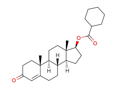 Androst-4-en-3-one,17-[(cyclohexylcarbonyl)oxy]-, (17b)- (9CI)
